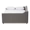 Baxton Studio Eliza Grey Upholstered Full Size Daybed 147-8720 - alternate 2